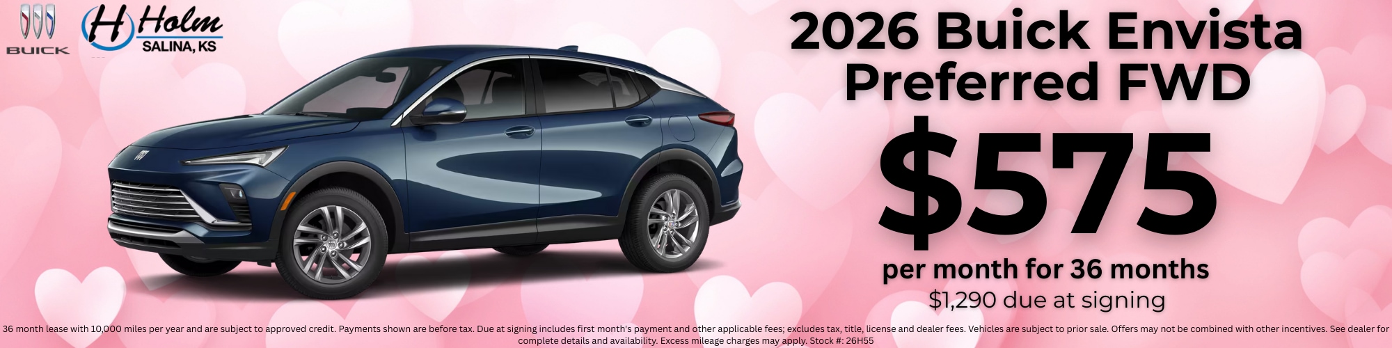  Buick Envista Lease Offer