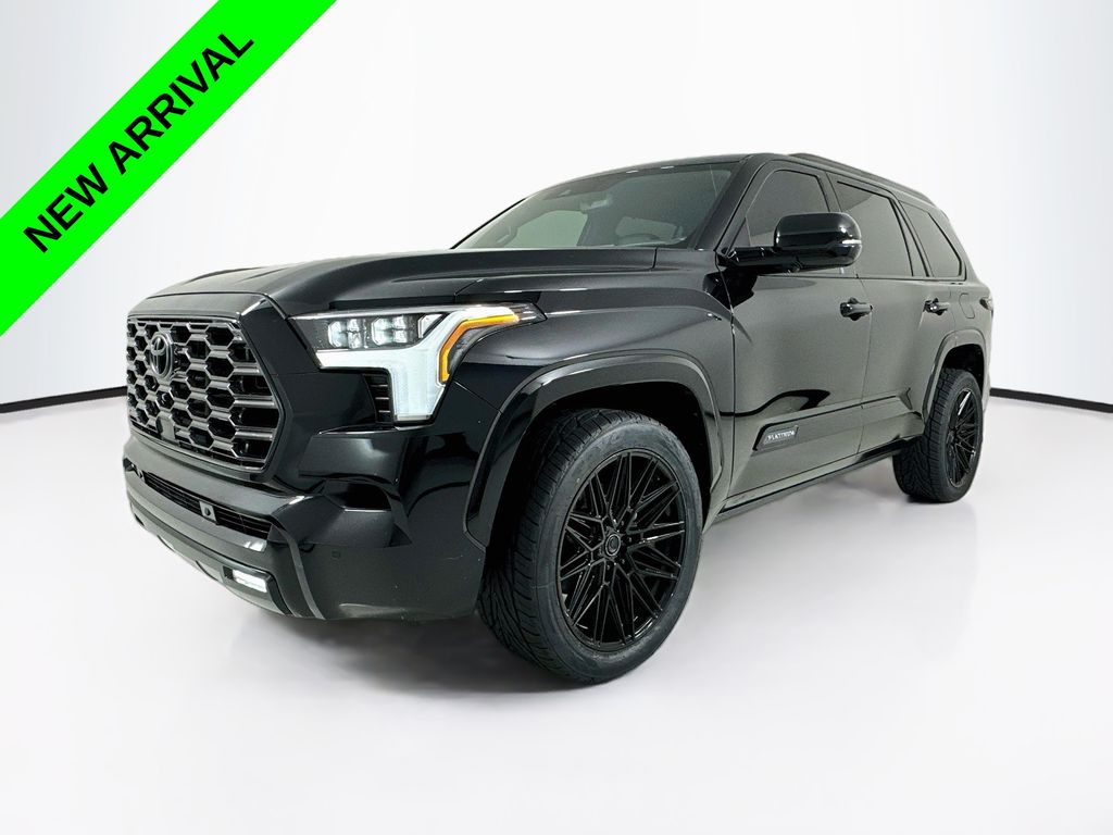 Midnight Black 2024 Toyota Sequoia SUV / Crossover Four-Wheel Drive Automatic