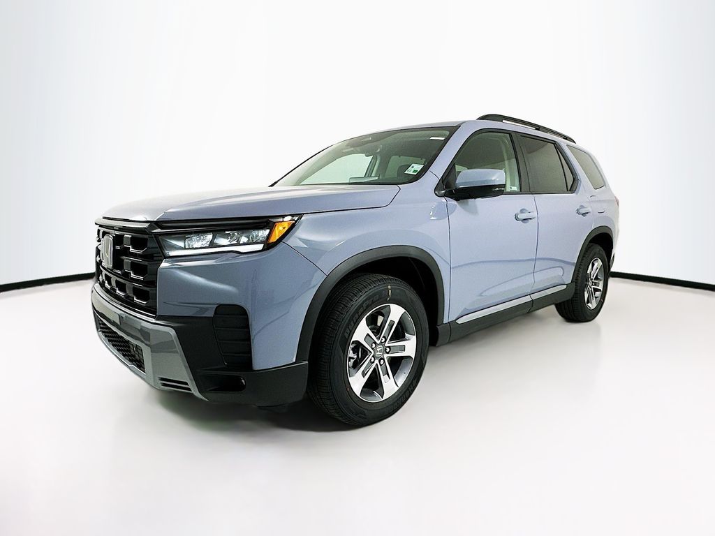 Sonic Gray Pearl 2026 Honda Pilot EX-L FWD SUV / Crossover Front-Wheel Drive Automatic