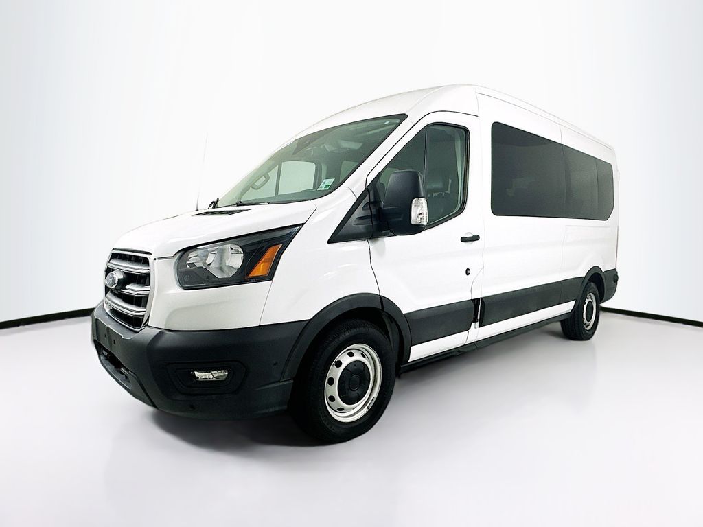 Oxford White 2020 Ford Transit Passenger Van