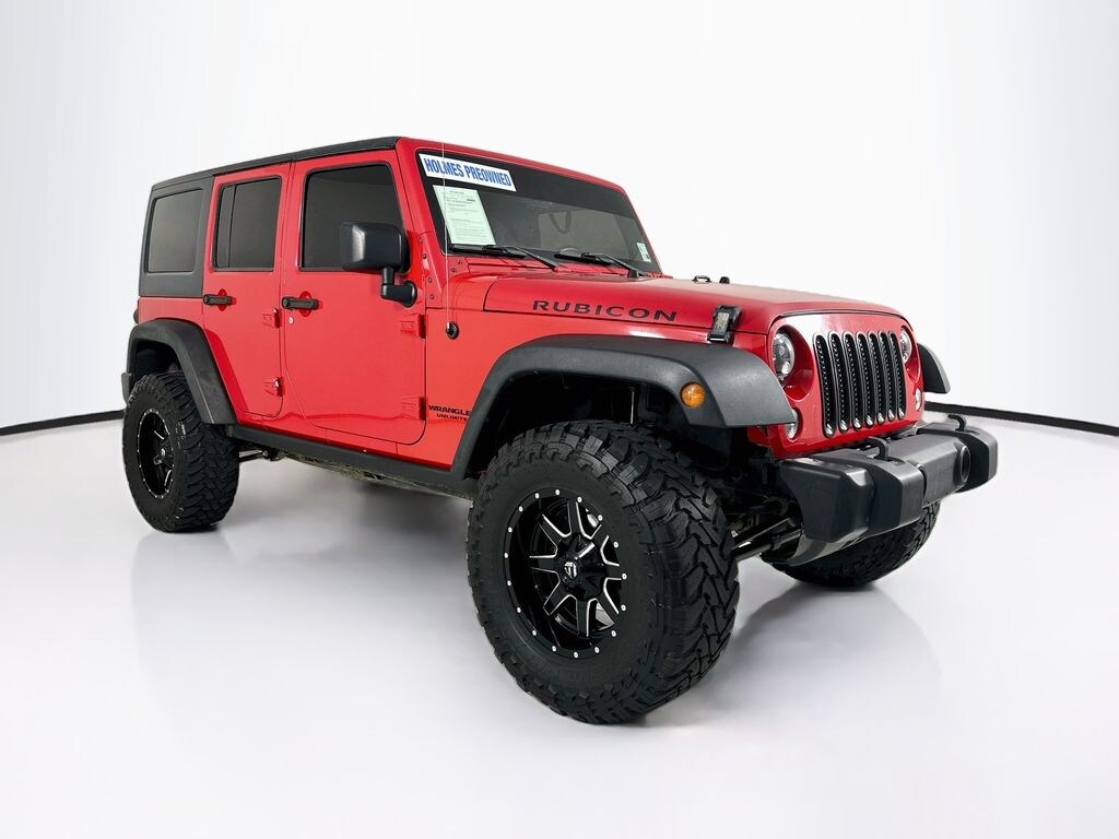 Used 2015 Jeep Wrangler Unlimited Rubicon 4x4 SUV
