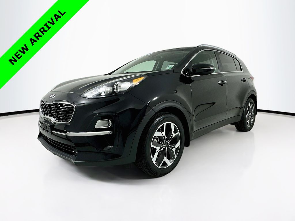 Black Cherry Pearl 2020 Kia Sportage EX FWD SUV / Crossover Front-Wheel Drive 6-Speed Automatic Overdrive
