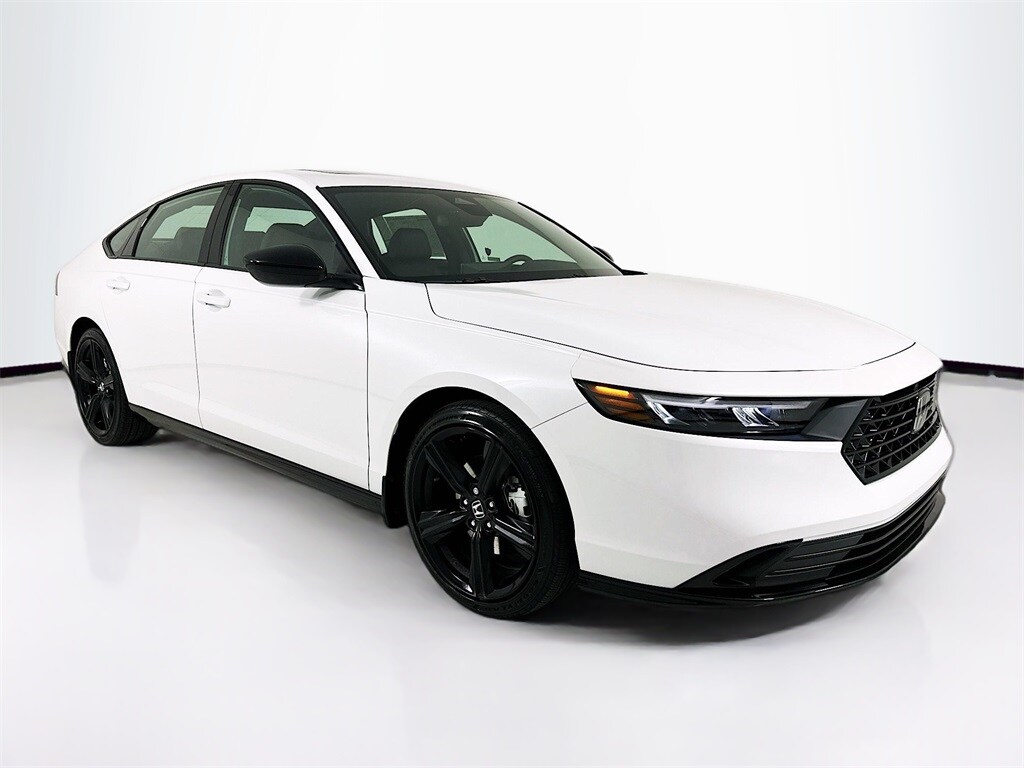 New 2025 Honda Accord Hybrid Sport-L Sedan