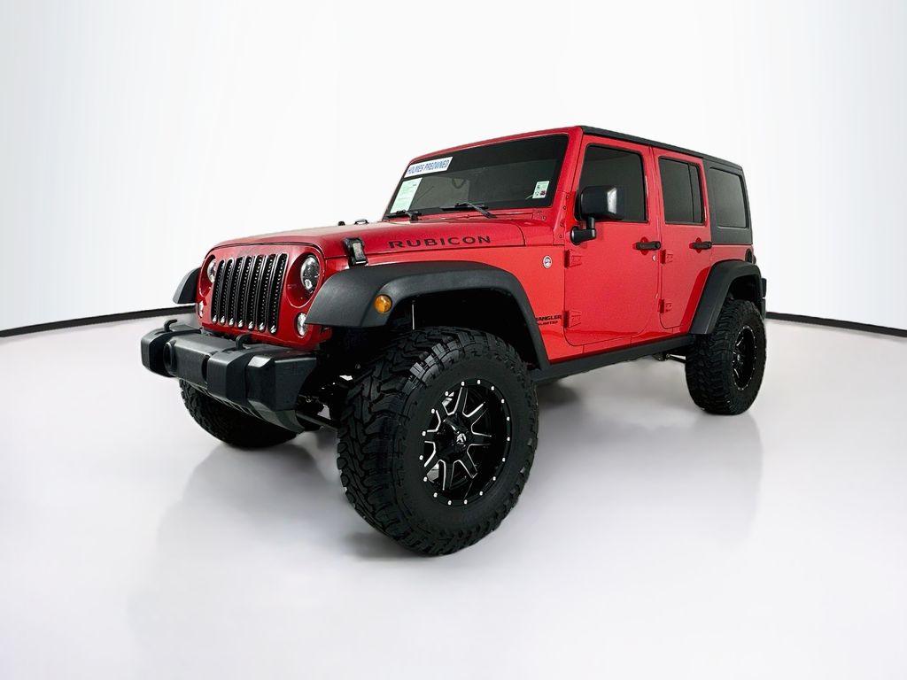 Firecracker Red Clear Coat 2015 Jeep Wrangler SUV / Crossover Four-Wheel Drive 6-Speed Manual