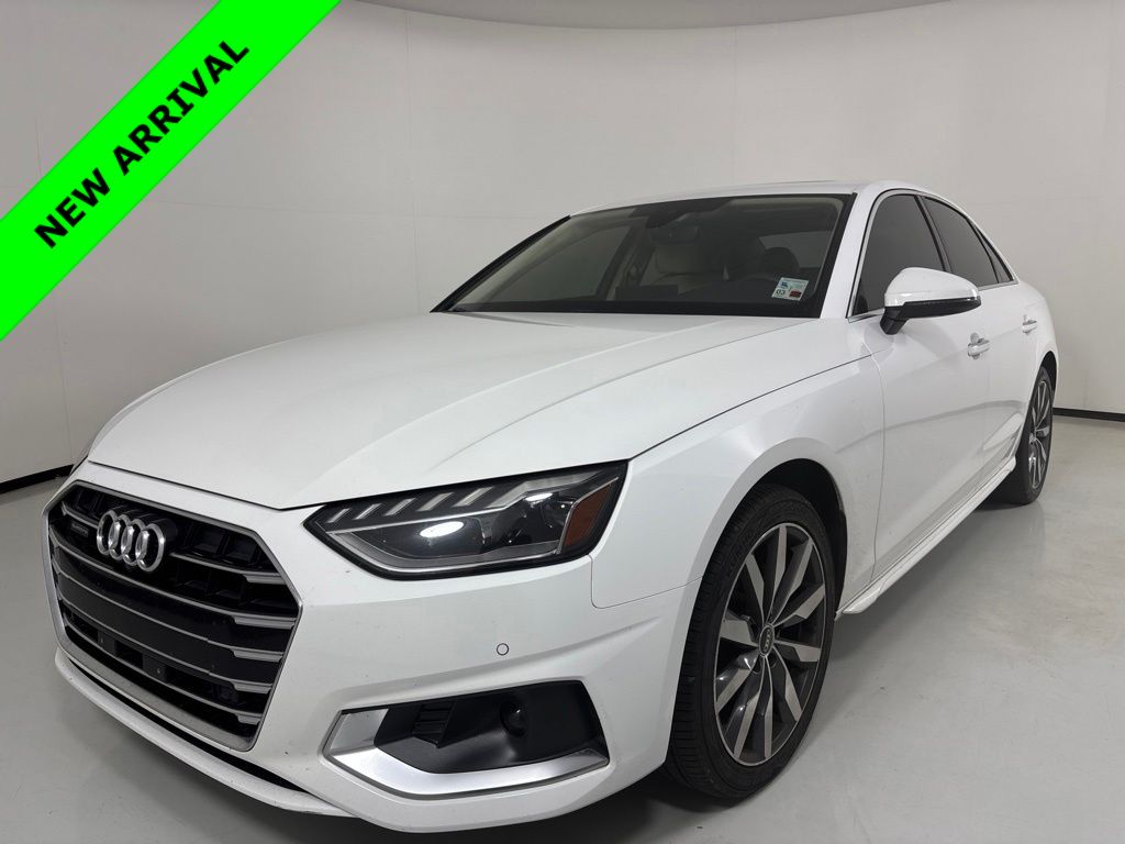 Ibis White 2022 Audi A4 Sedan All-Wheel Drive 7-Speed Automatic
