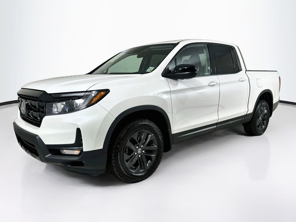 Platinum White Pearl 2026 Honda Ridgeline Pickup Truck All-Wheel Drive 9-Speed Automatic