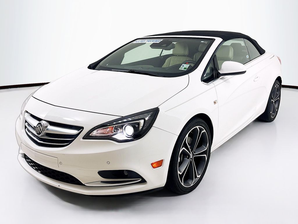Summit White 2016 Buick Cascada Premium FWD Convertible Front-Wheel Drive 6-Speed Automatic Overdrive