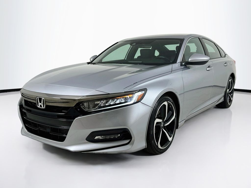 Lunar Silver 2019 Honda Accord 1.5T Sport FWD Sedan Front-Wheel Drive Continuously Variable Transmission