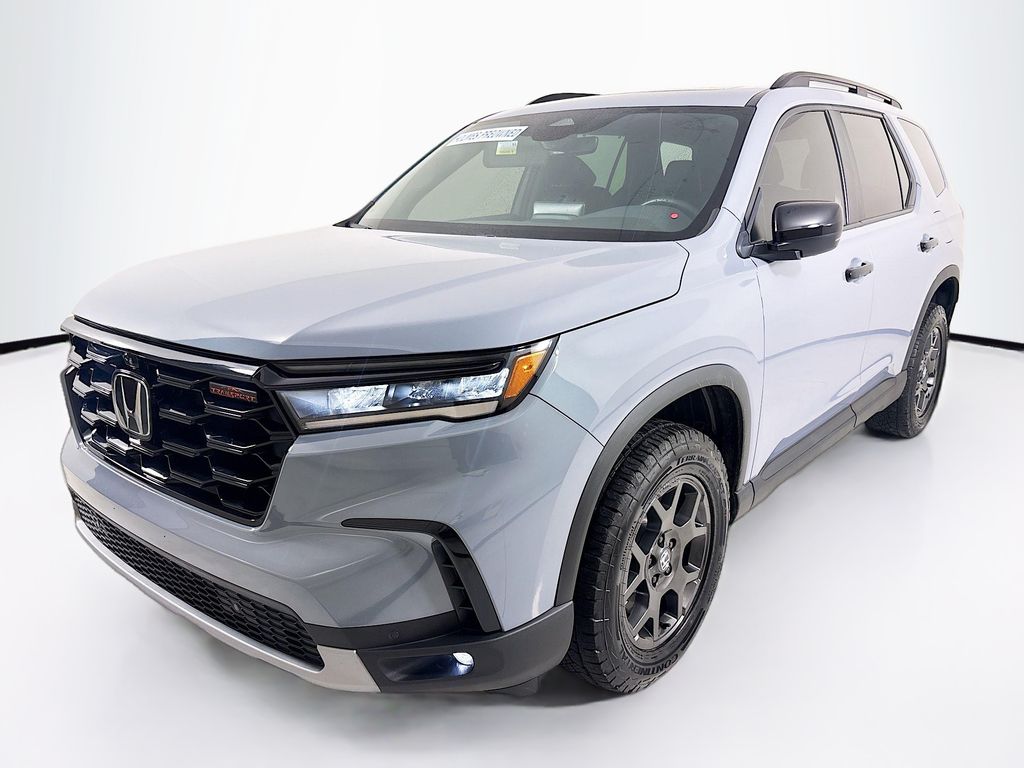 Sonic Gray Pearl 2024 Honda Pilot TrailSport AWD SUV / Crossover All-Wheel Drive Automatic