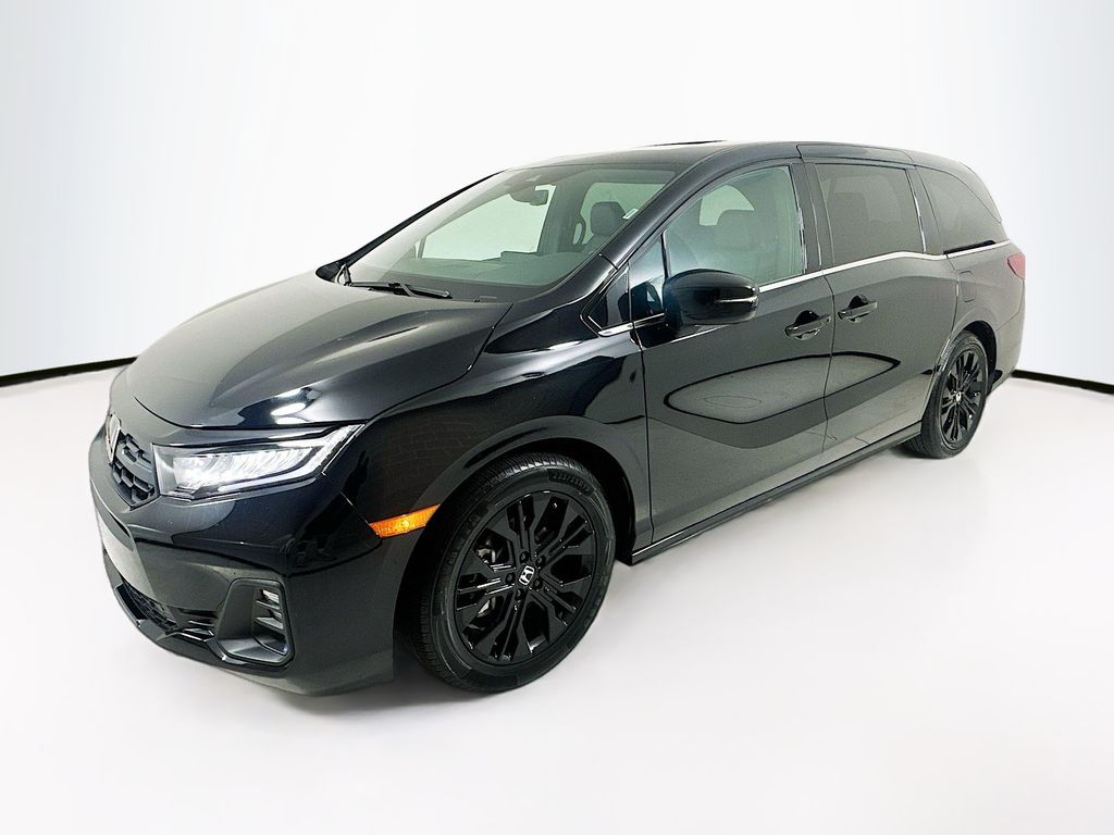 Crystal Black Pearl 2025 Honda Odyssey Minivan Front-Wheel Drive Automatic