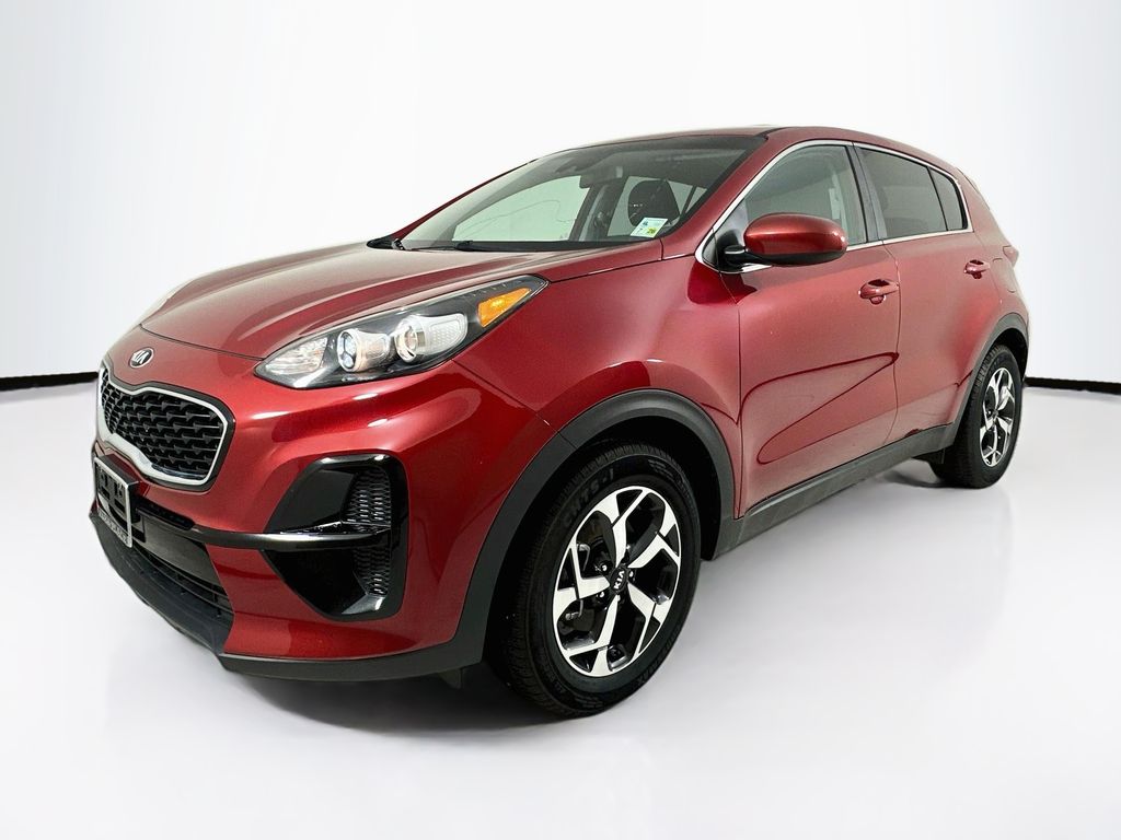 Hyper Red 2020 Kia Sportage SUV / Crossover Front-Wheel Drive 6-Speed Automatic Overdrive