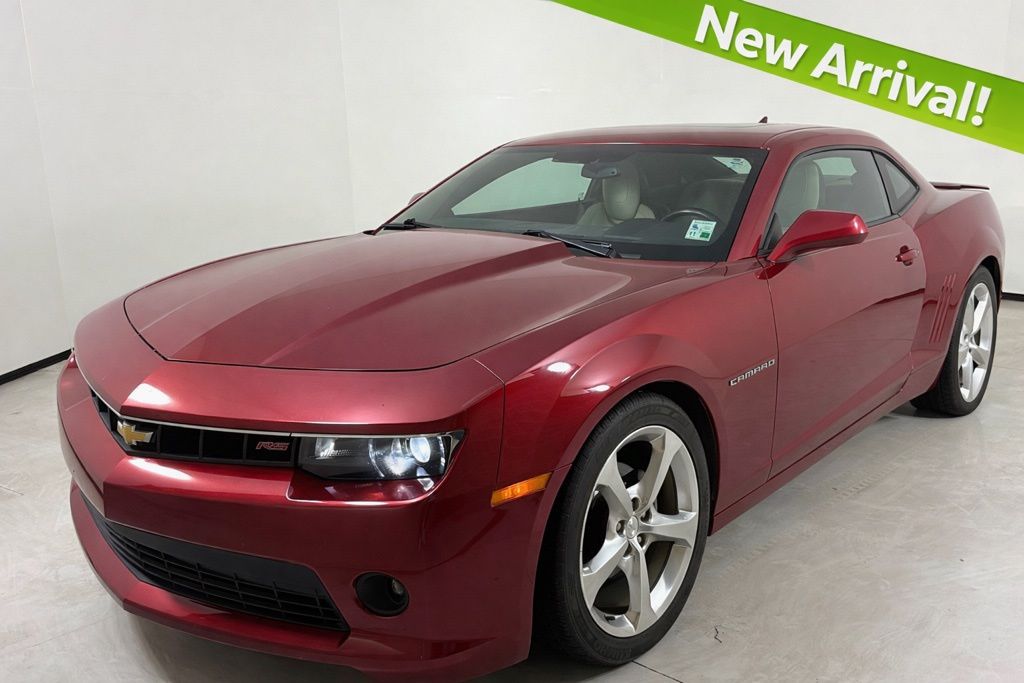 Red 2014 Chevrolet Camaro 2LT Coupe RWD Coupe Rear-Wheel Drive 6-Speed Automatic