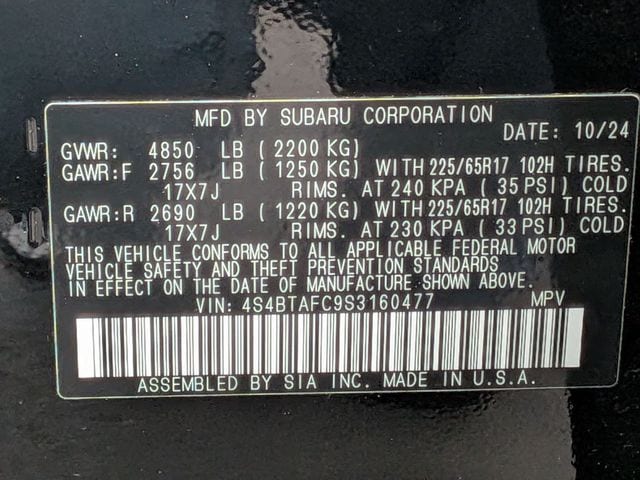 2025 Subaru Outback Premium - Photo 40