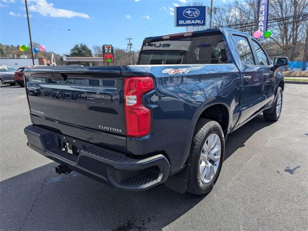 Used 2022 Chevrolet Silverado 1500 LTD Custom Truck Crew Cab