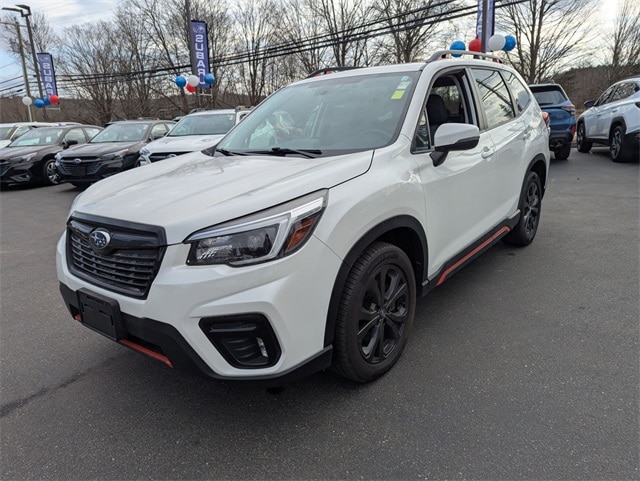 Used 2021 Subaru Forester Sport with VIN JF2SKARC3MH418471 for sale in Franklin, CT