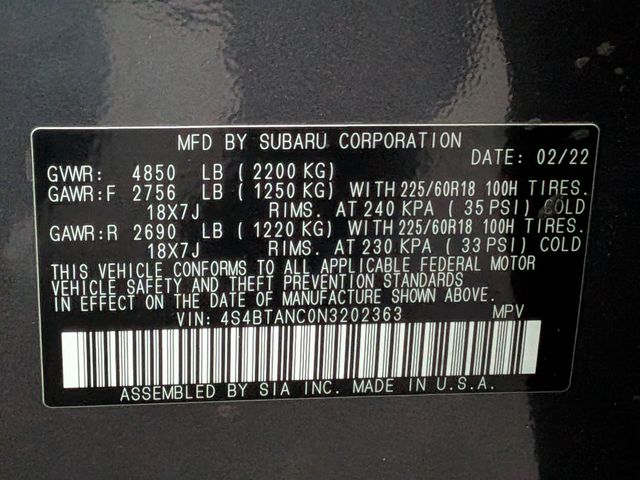 2022 Subaru Outback Limited - Photo 39