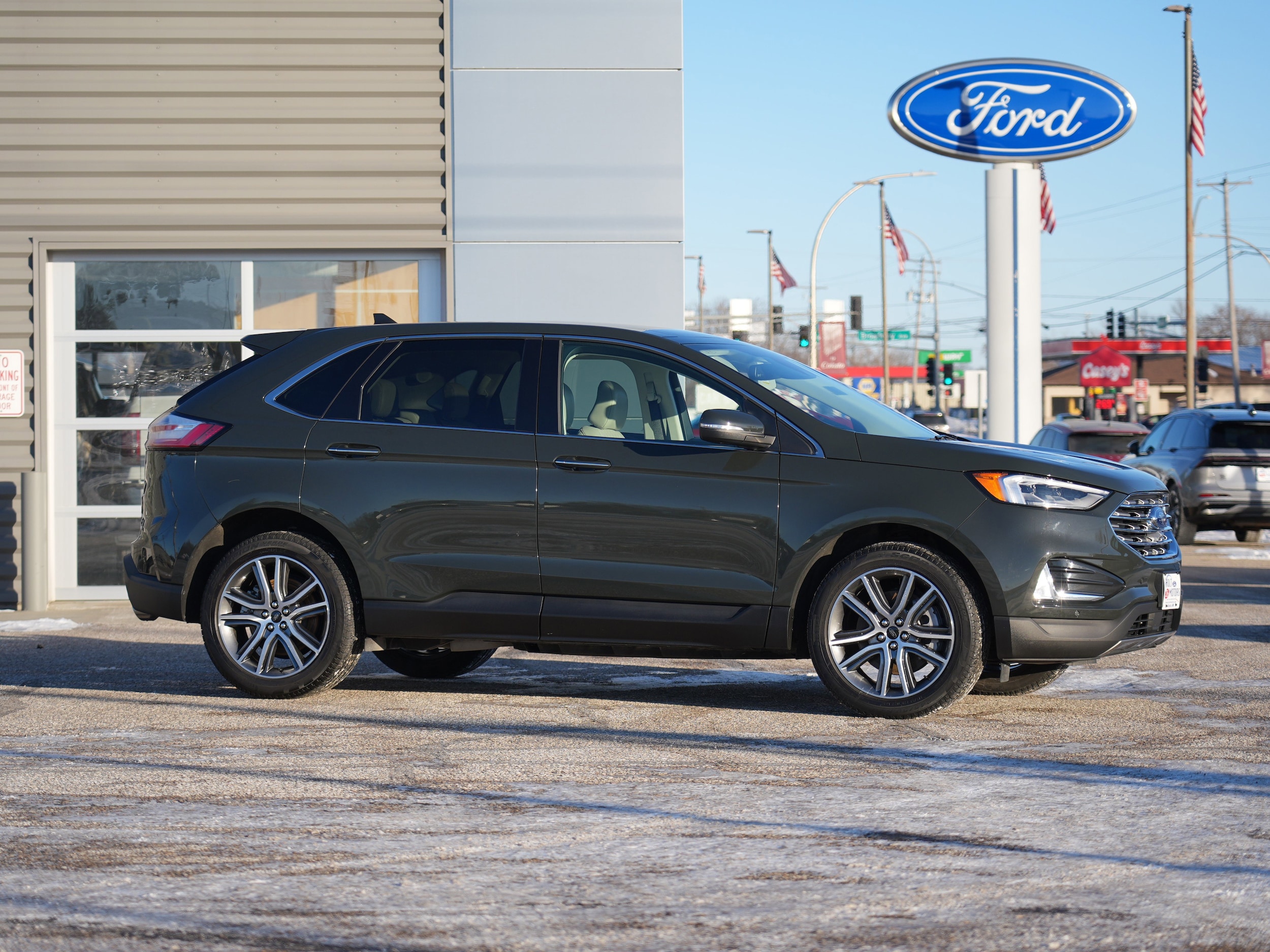 Used 2024 Ford Edge Titanium with VIN 2FMPK4K97RBA85227 for sale in Cokato, Minnesota