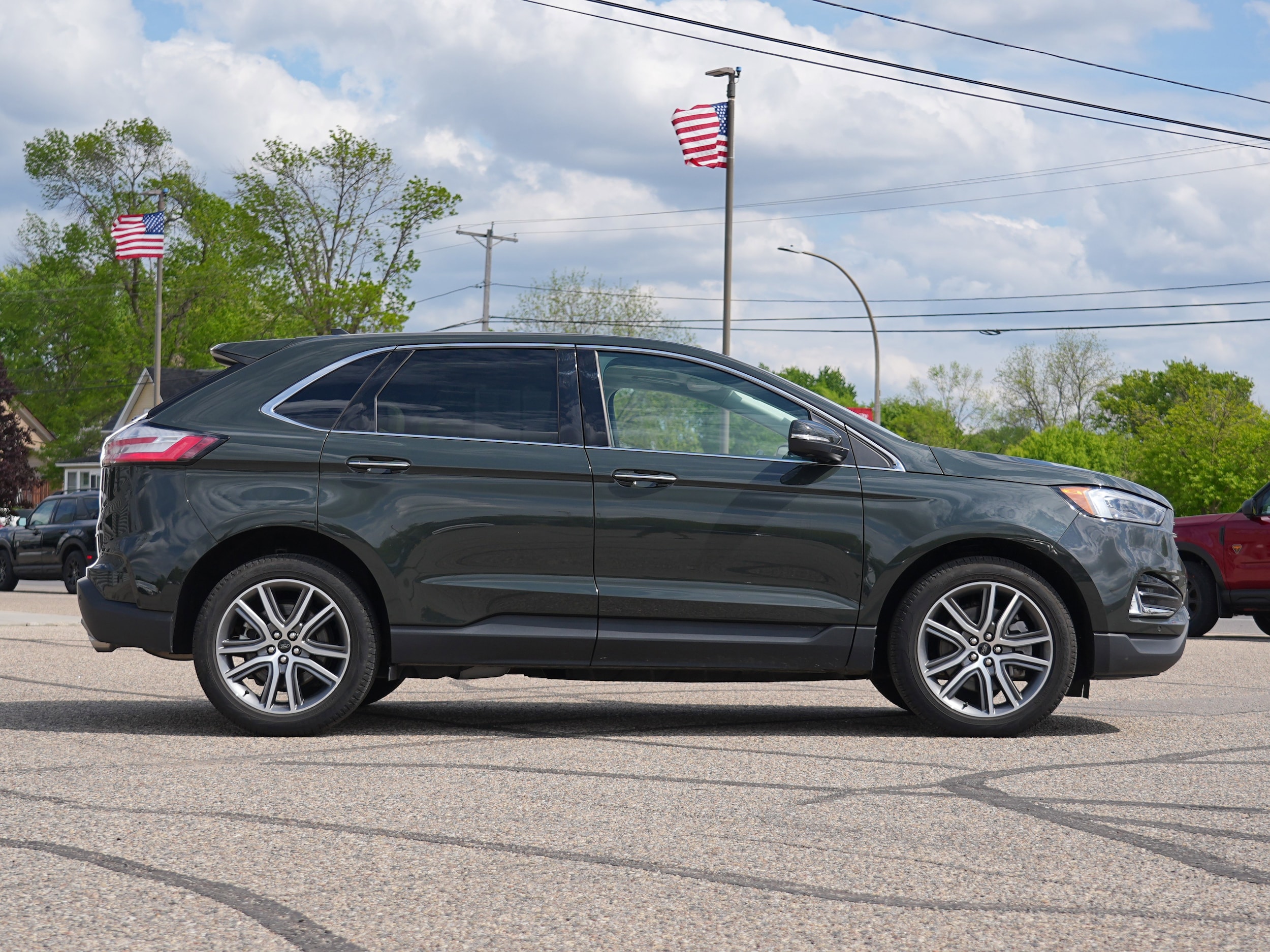 Used 2024 Ford Edge Titanium with VIN 2FMPK4K97RBA85227 for sale in Cokato, Minnesota