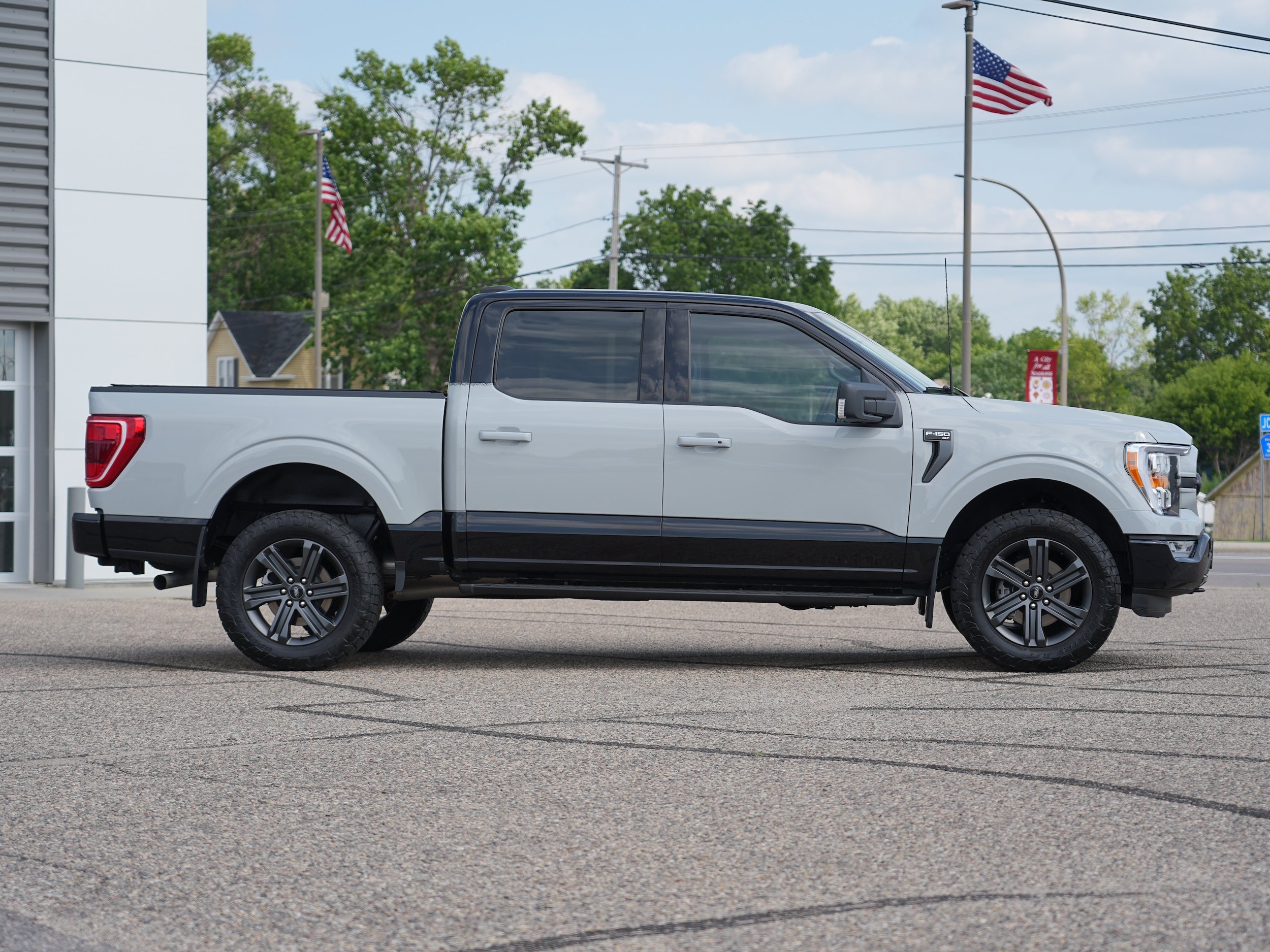 Used 2023 Ford F-150 XLT with VIN 1FTFW1E53PKG02229 for sale in Cokato, Minnesota