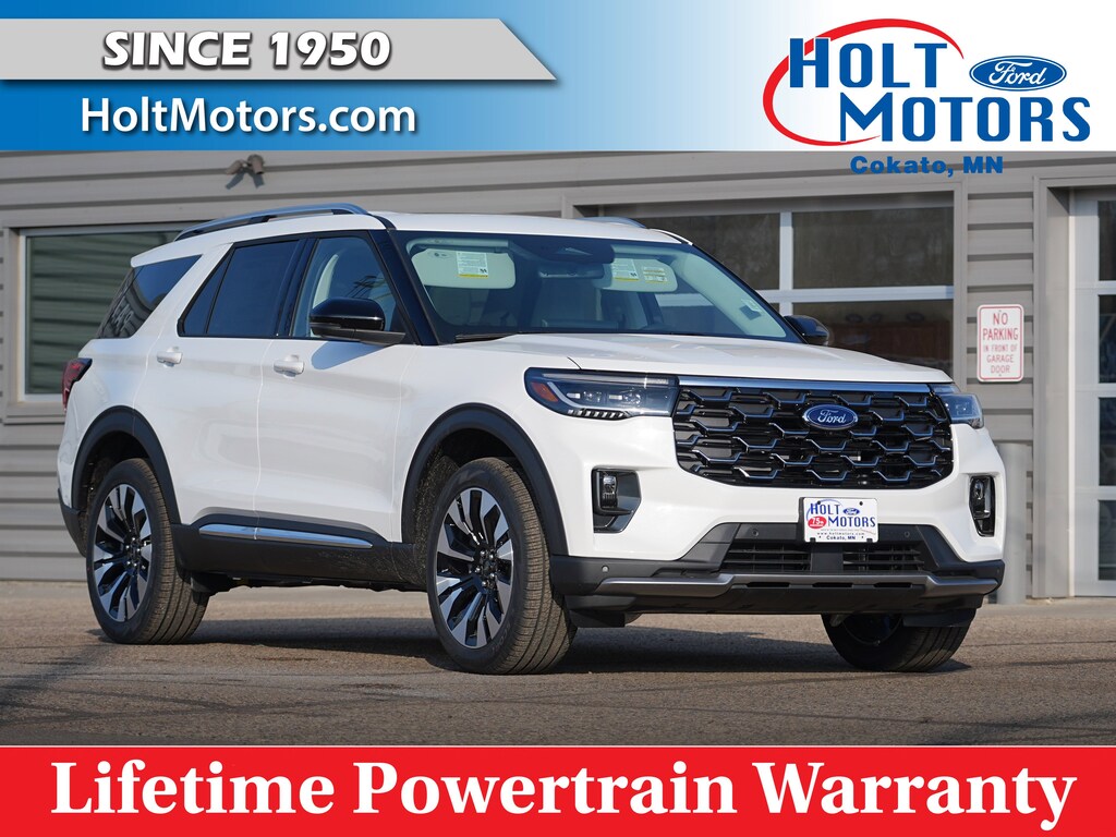 New 2026 Ford Explorer Platinum SUV