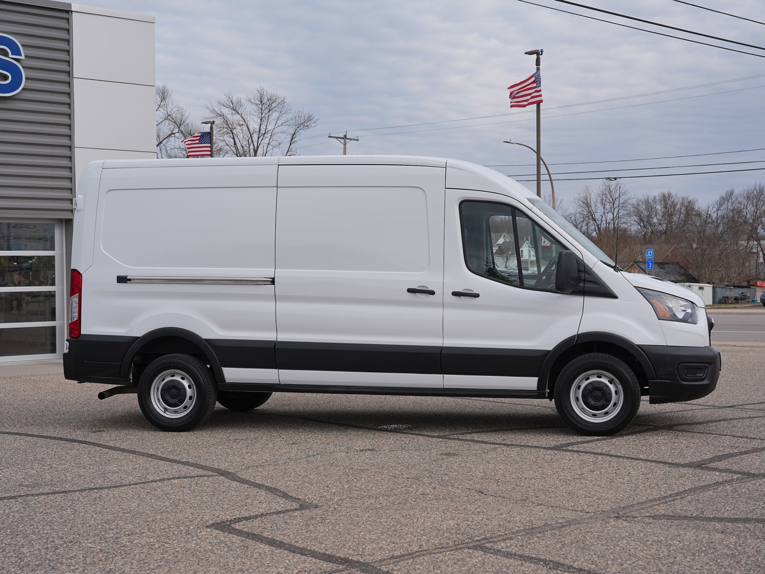 Used 2023 Ford Transit Van Base with VIN 1FTBR1C89PKB46353 for sale in Cokato, Minnesota
