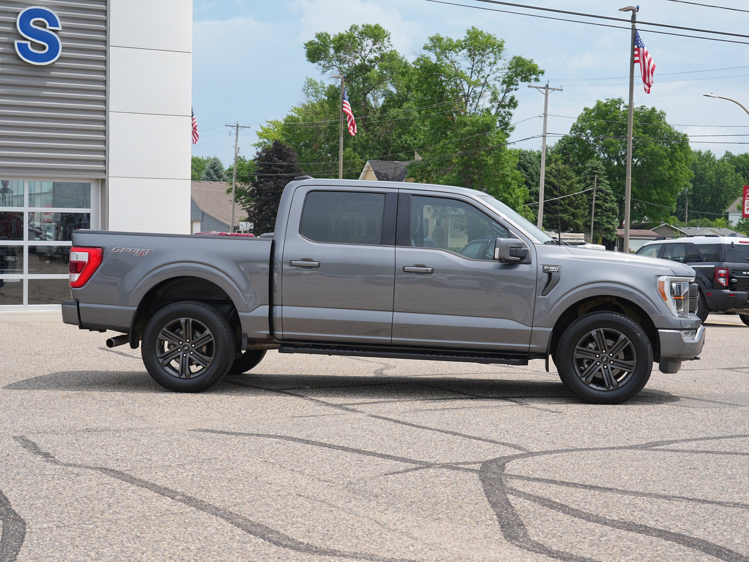 Used 2022 Ford F-150 Lariat with VIN 1FTFW1E81NFB63001 for sale in Cokato, Minnesota