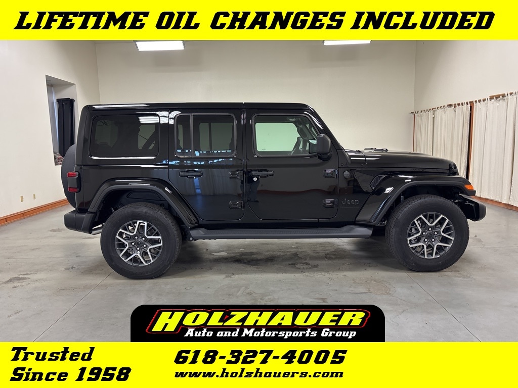 New 2025 Jeep Wrangler 4-DOOR SAHARA Sport Utility