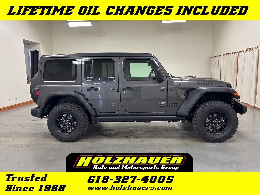 New 2026 Jeep Wrangler 4-DOOR WILLYS Sport Utility