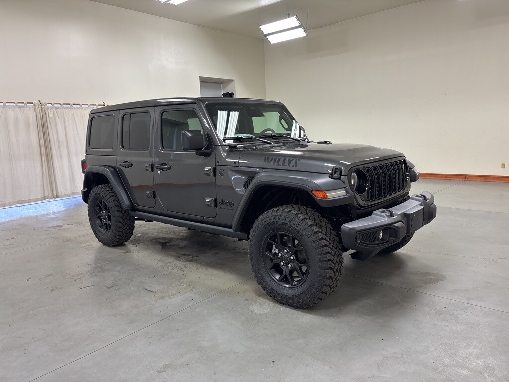 New 2026 Jeep Wrangler 4-DOOR WILLYS Sport Utility