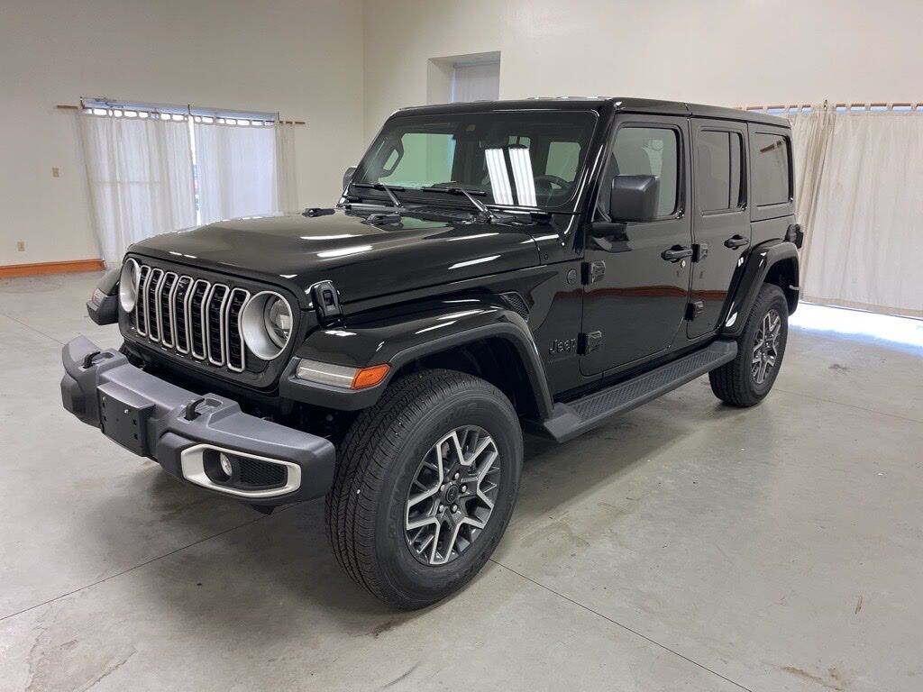 New 2025 Jeep Wrangler 4-DOOR SAHARA Sport Utility