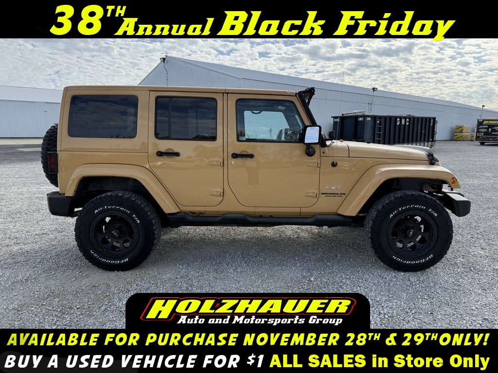 Used 2013 Jeep Wrangler Unlimited Sahara SUV