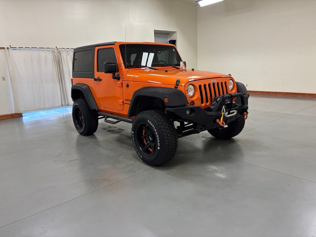 Used 2012 Jeep Wrangler Sport with VIN 1C4AJWAG4CL208790 for sale in Nashville, IL
