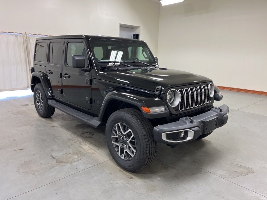 New 2025 Jeep Wrangler 4-DOOR SAHARA Sport Utility