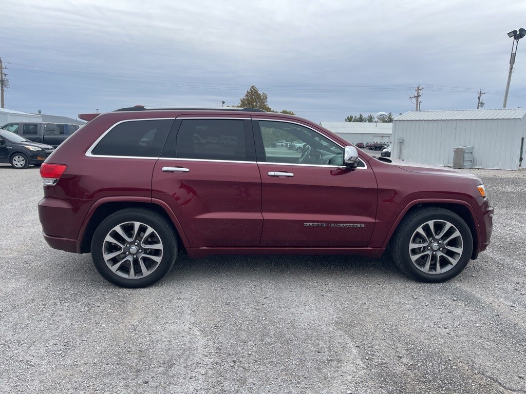 Used 2017 Jeep Grand Cherokee Overland SUV