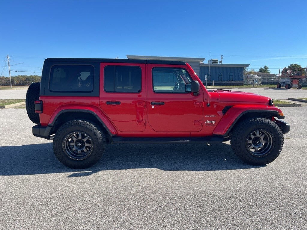 Used 2021 Jeep Wrangler Unlimited Sahara SUV