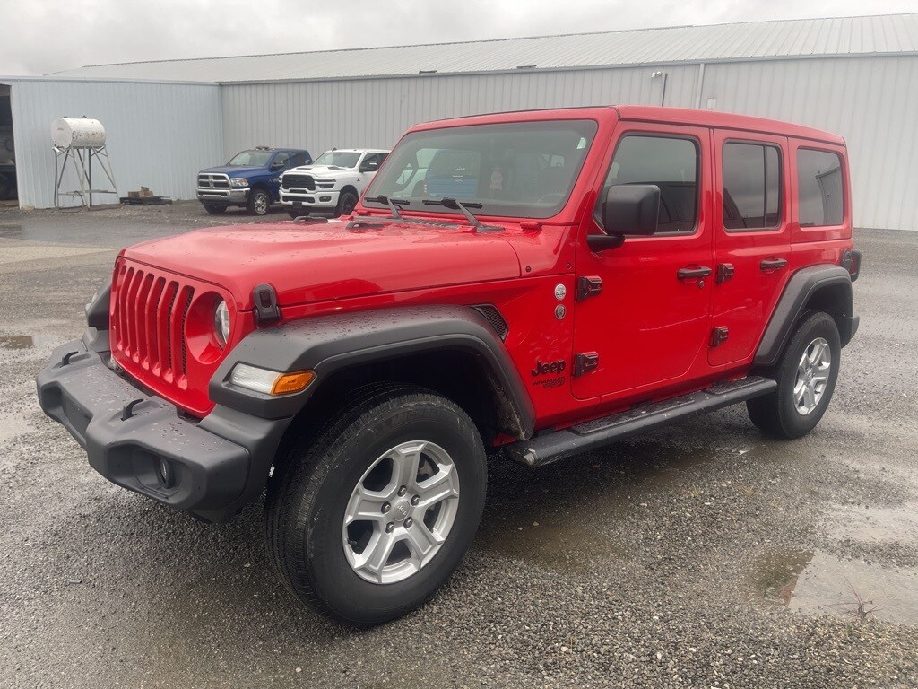Used 2021 Jeep Wrangler Unlimited Sport S SUV