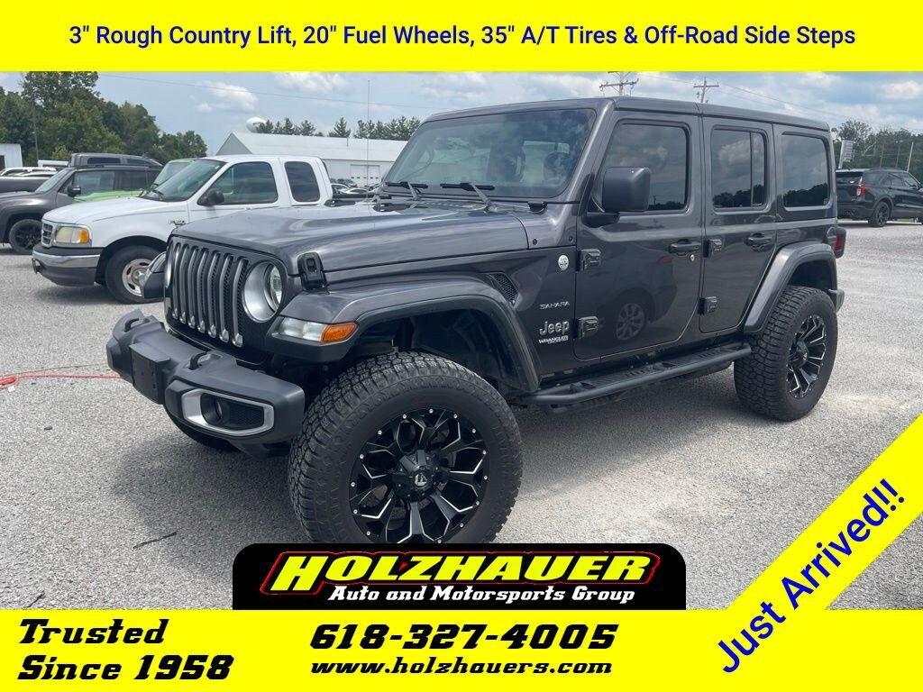 Used 2018 Jeep Wrangler Unlimited Sahara SUV