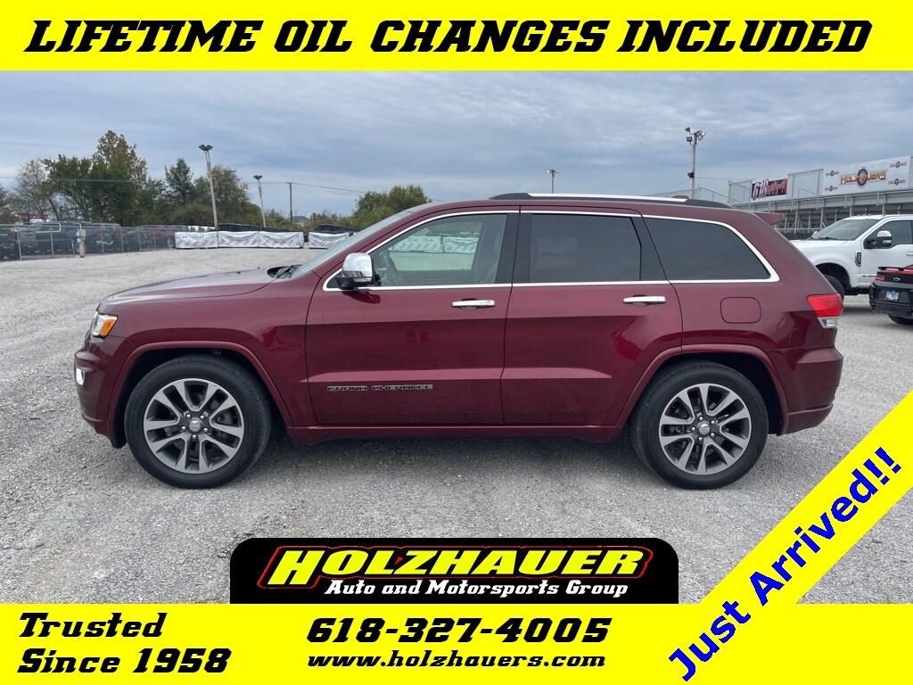 Used 2017 Jeep Grand Cherokee Overland SUV