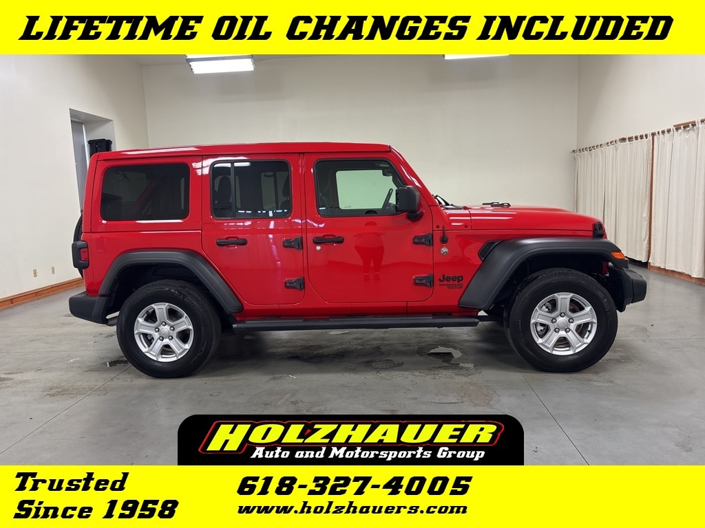 Used 2021 Jeep Wrangler Unlimited Sport S SUV