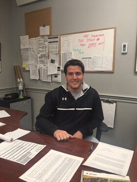 Staff member Braedan Holzhauer from 3b73047dd428