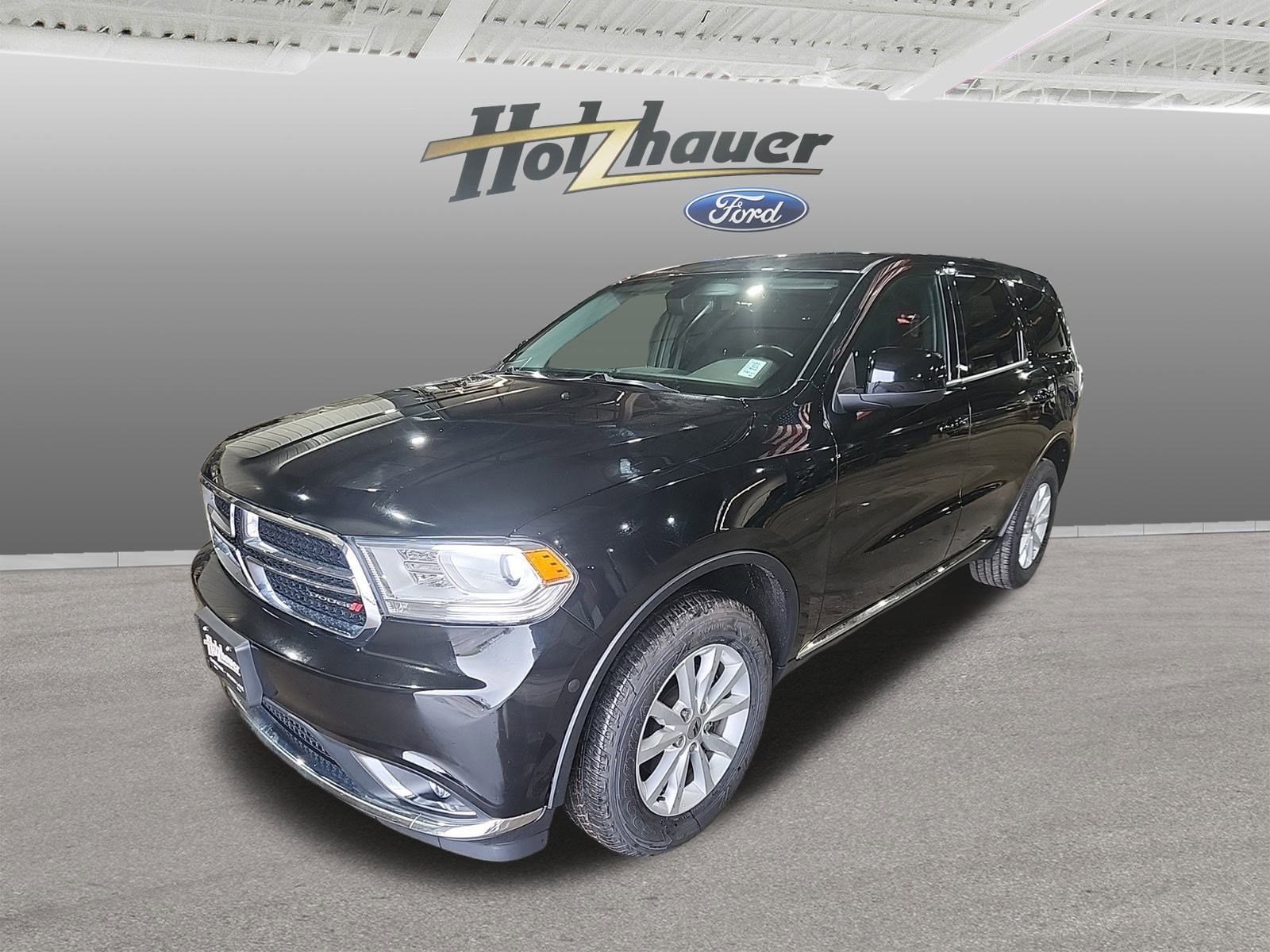 Used 2019 Dodge Durango SXT with VIN 1C4RDJAG3KC827764 for sale in Storm Lake, IA