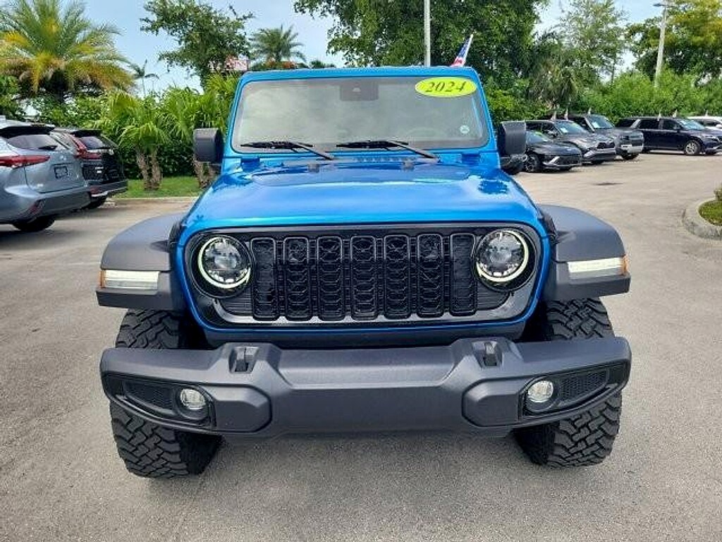 Used 2024 Jeep Wrangler 4-Door Willys 4x4 Willys 4x4