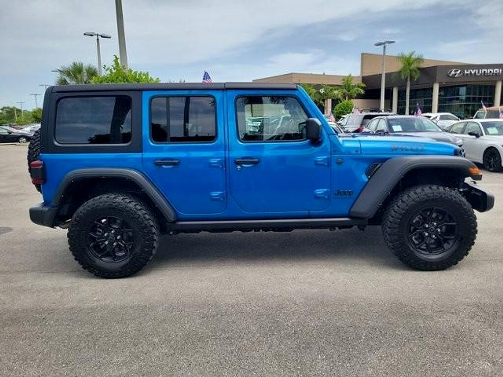 Used 2024 Jeep Wrangler 4-Door Willys 4x4 Willys 4x4