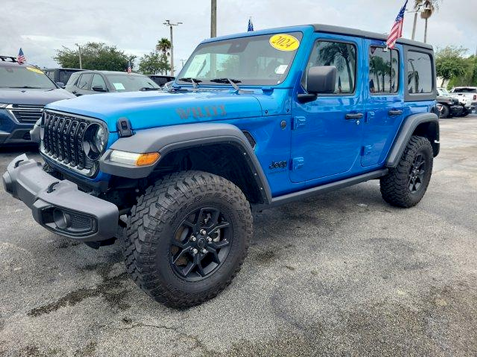 Certified 2024 Jeep Wrangler 4-Door Willys 4x4 Willys 4x4