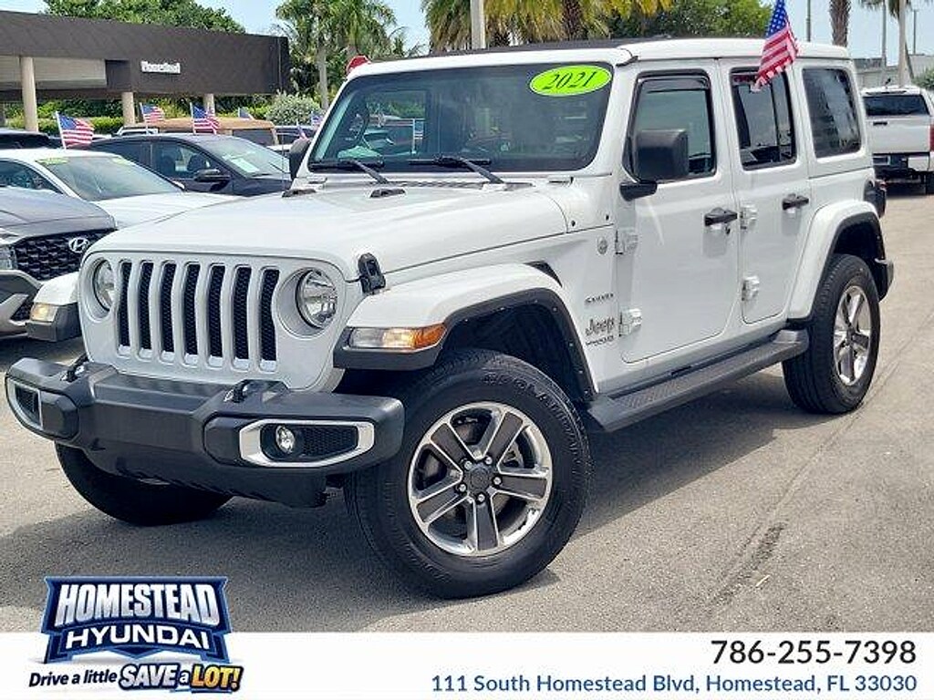 Used 2021 Jeep Wrangler Unlimited Sahara 4x4 Unlimited Sahara 4x4