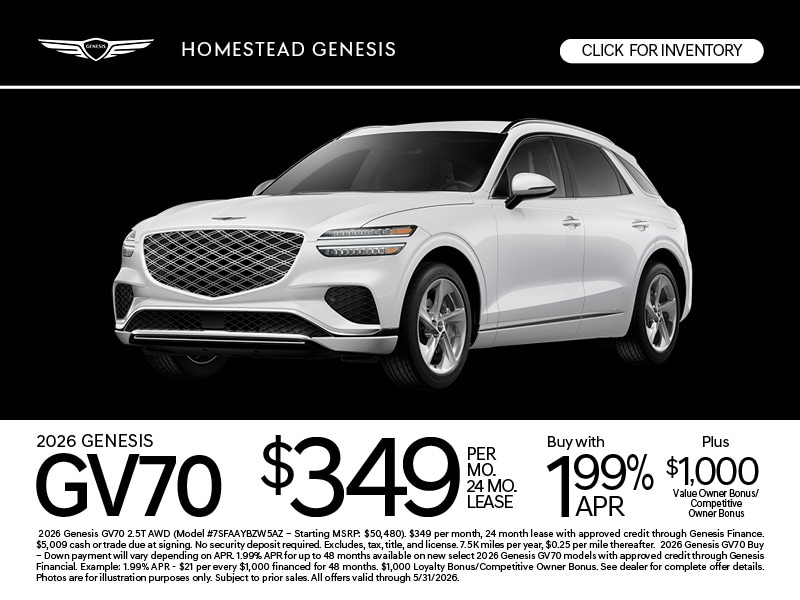 New Genesis and Used Cars in HOMESTEAD, FL | Near Miami