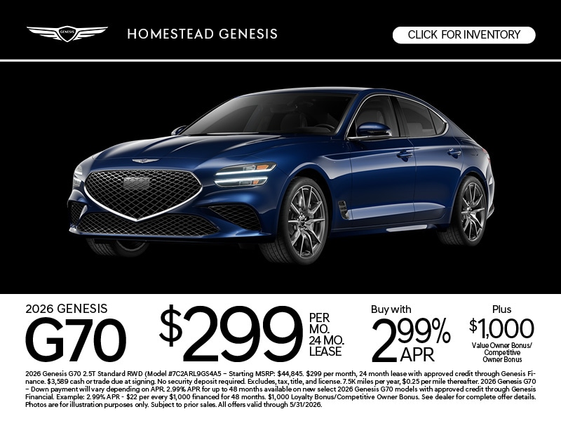 New Genesis and Used Cars in HOMESTEAD, FL | Near Miami
