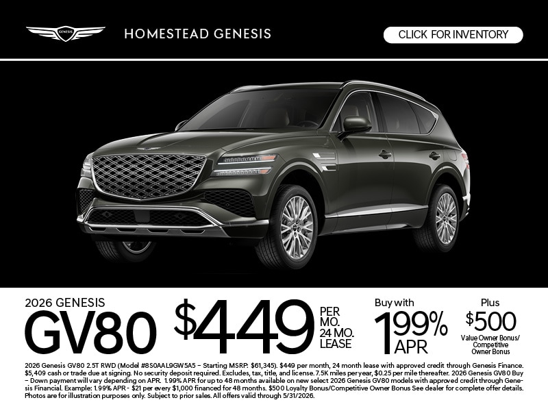 New Genesis and Used Cars in HOMESTEAD, FL | Near Miami
