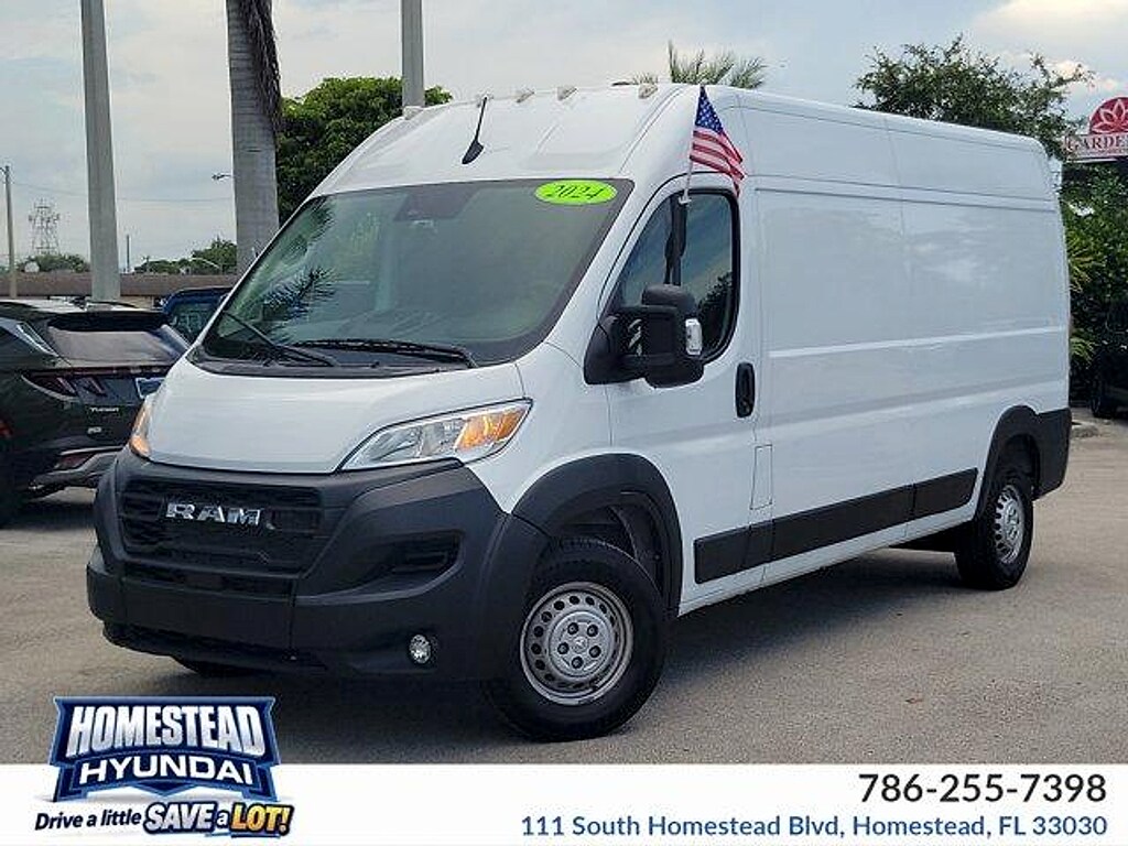 Used 2024 Ram Promaster 2500 Cargo Van Tradesman High Roof 159 WB w/Pass Seat Tradesman 2500 High Roof 159 WB w/Pass Seat