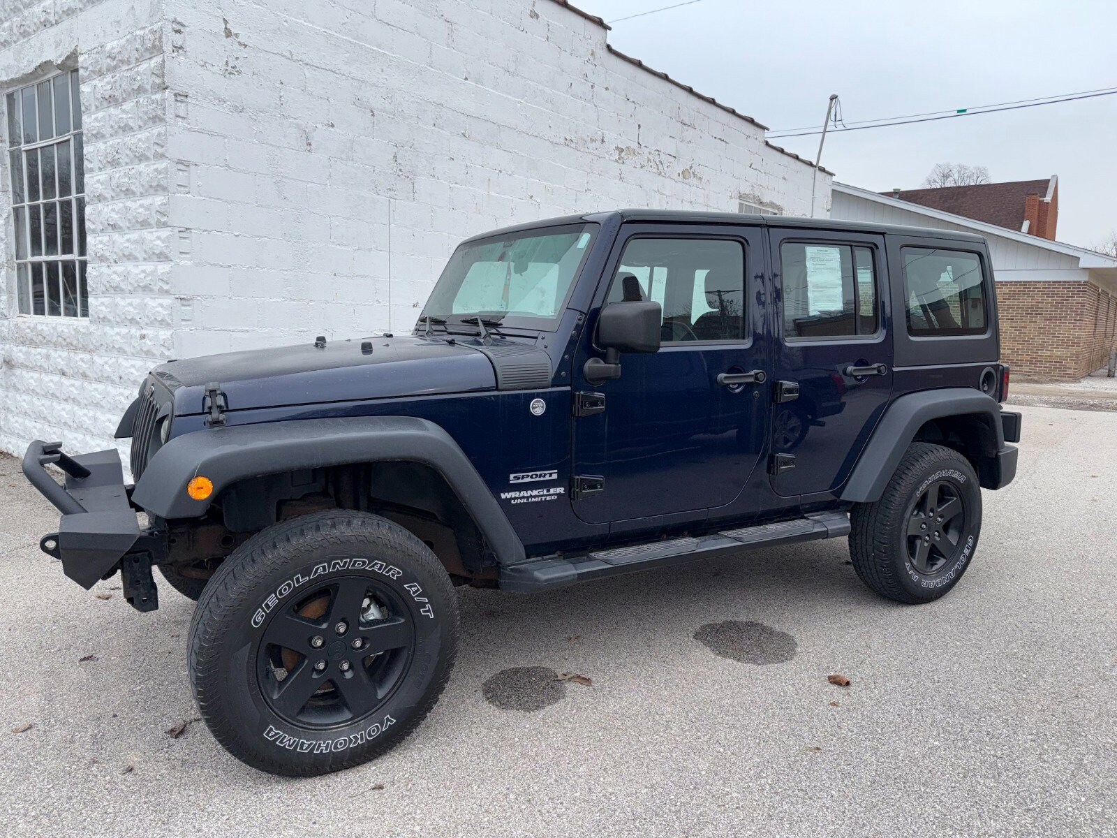 Used 2013 Jeep Wrangler Unlimited Sport with VIN 1C4BJWDG5DL608083 for sale in Rockwell City, IA